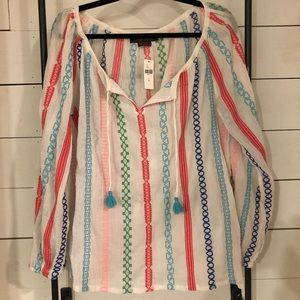 Anthro payal pratap peasant blouse, M.